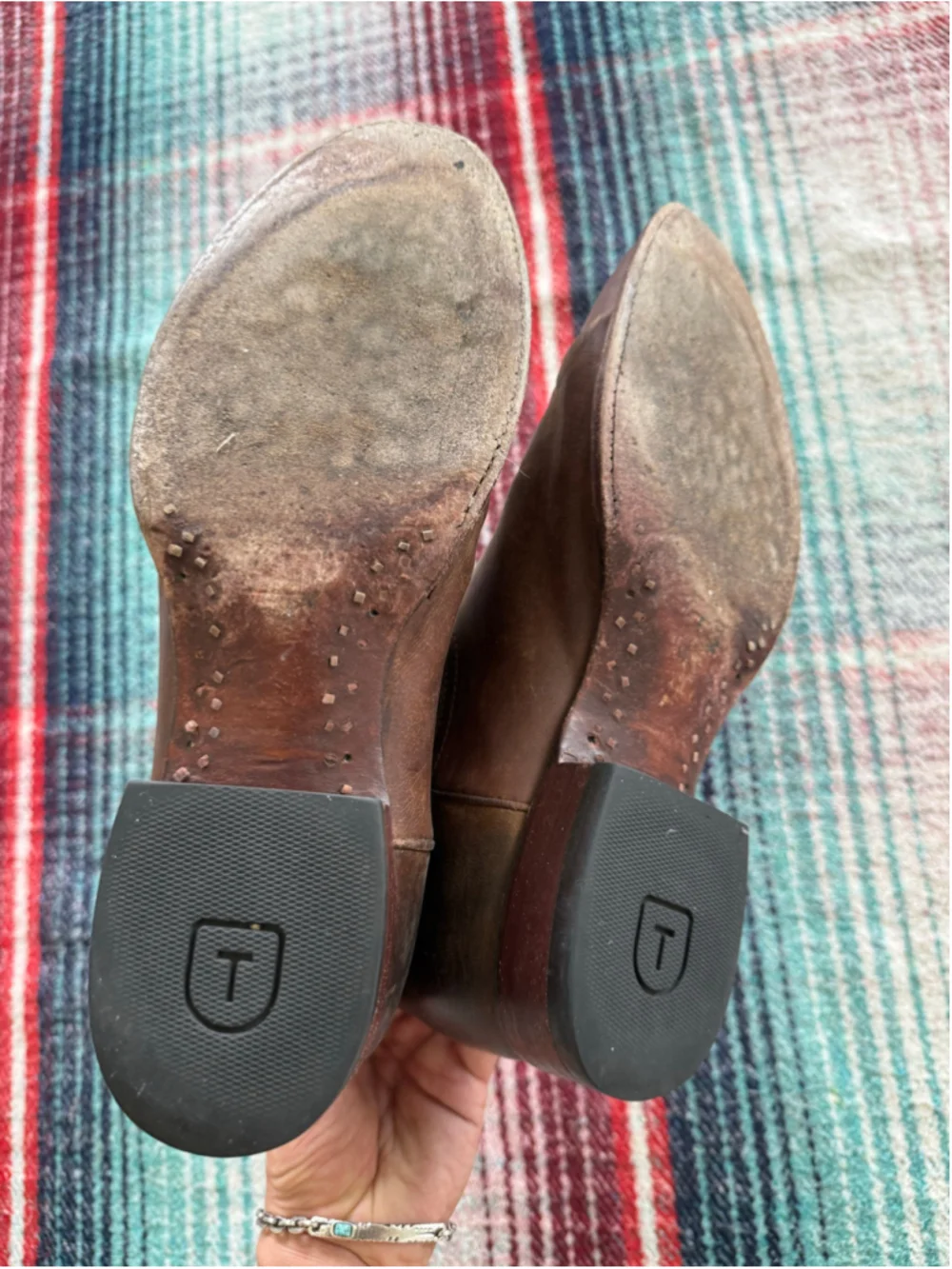 Tecovas Earl Cafe Goat Roper Cowboy Boots 11D